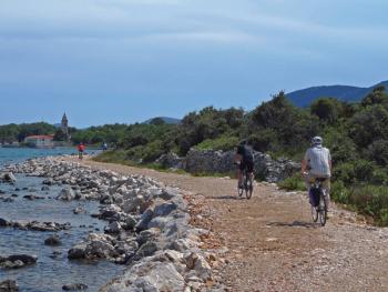 Boat and bike Kvarner Bay
