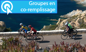 Séjour vélo en co-remplissage Séjour vélo en co-remplissage